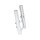Hot Legs, 10-Gauge, Dual Disc, FLHT/FLHX/FLTR, Chrome Fork Slider