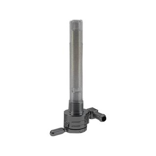 3/8" NPT Fuel Valve Rear Facing Outlet Black