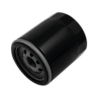 Twin Cam Engine Oil Filter Black