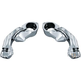 Short Arm Tour-Tech Cruise Mounts Chrome