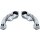 Short Arm Tour-Tech Cruise Mounts Chrome