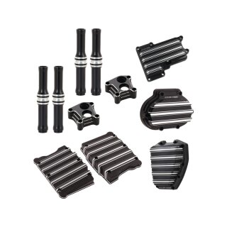 10-Gauge Engine / Transmission Cover Pack Black Anodized
