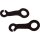 Rear Turn Signal Bracket M8 mounting hole Black Powder Coated