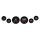 MLX Dresser Pack Dresser and Bagger 6 Gauge, Black Bezels 04+ 6 Gauge Kit