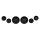 MLX Dresser Pack Dresser and Bagger 6 Gauge, Black Bezels 04+ 6 Gauge Kit