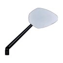 mo.view sport Mirror Stem length: 180mm Black, Anodized