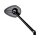 mo.view sport Mirror Stem length: 180mm Black, Anodized