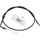 Stealth Series Throttle Cable 70 ° Black Vinyl All...