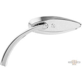Eye Shape Mirror Chrome