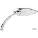 Eye Shape Mirror Chrome