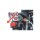 Down & Inside License Plate Bracket Black