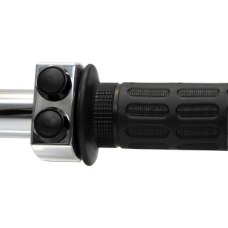 mo.switch 2 Push-Button Clamp Black buttons