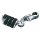 Tour-Tech Cruise Mounts with Trident Dually ISO-Pegs Short Arm Chrome