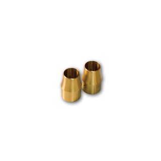 2" Brass Long Curve End Cap 1,75"