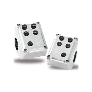 Can Bus Switch Housing Set, Chrome CAN Bus Control Switch Kit