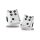 Can Bus Switch Housing Set, Chrome CAN Bus Control Switch Kit