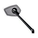 mo.view race Mirrow Stem length: 180mm Black, Anodized