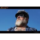 Hurricane 3 Brille Chrome Dark Smoke