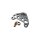 Headlight Bracket Silver Anodized Clear