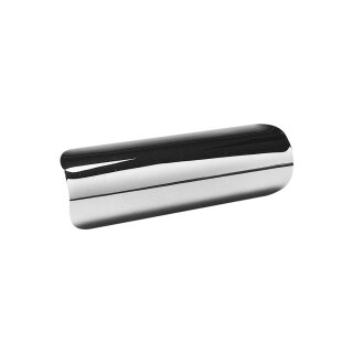 Solid Exhaust Heat Shield Chrome 1,75"