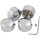 Plain Head Bolt Cover Chrome