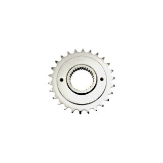 26 Teeth, 1/2" Offset Transmission Sprocket Silver