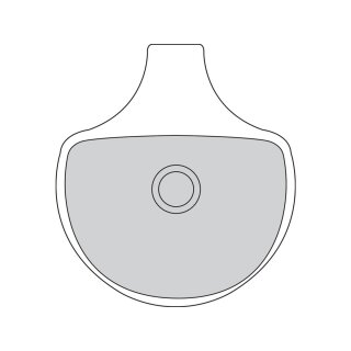Organic Replacement Brake Pads