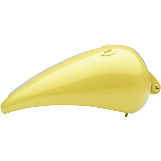 One-Piece Fat Bob Streched Gas Tank for Sportster With a single flush locking cap
