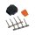 Deutsch DTM 8-Position Black Female Connector Black