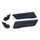 SADDLEBAG EXTENSIONS 14+ TOURING, BLACK