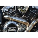 Skull Headers Bomb Outline High Exit Exhaust System Satin