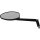 Ferrara Mirror 150 mm stem Black