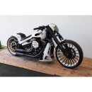 Radiator Cover " Racing" Black Gloss, FXBR 13-17 Frame Cover