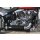 CH Configured Skull Headers DRAG RACE BOMB 2 1/4“ with Five-Windows Soundsystem VA Black / Heatshield Polished (DTC included)