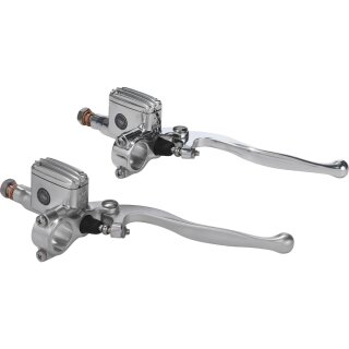 Classic Brake Master Cylinder Kit 14 mm, Satin