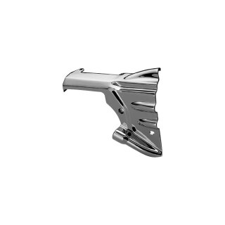 Transmission Shroud Oil Line Cover & Transmission Shroud Chrome