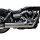 Hot Shot E3 Top Chopp Short Exhaust System Polished