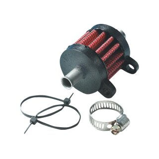 Dual 3/8" Push In Breather Filter For 3/8" Inner Diameter Hose