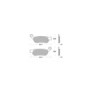 Sinter Street Replacement Brake Pads Sinter Rear