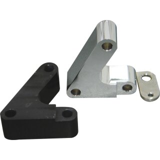 Forward Control Spacer Bracket Black