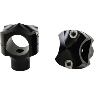 Kodlin Spock Risers Black Anodized 1 1/4"
