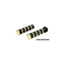 Vintage Grips Black Brass 1" Cable operated