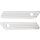 Saddlebag Latch Covers, 10-Gauge, FLT, Chrome Saddlebag Latch Covers