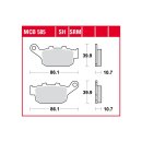 Organic Replacement Brake Pads