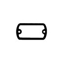 MASTER CYLINDER COVER GASKET Master Cylinder Cover Gasket