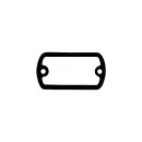MASTER CYLINDER COVER GASKET Master Cylinder Cover Gasket