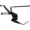 Thunderbike Base Alu Forward Control Kit, Black Forward Control Kit for Softail Kit includes side stand