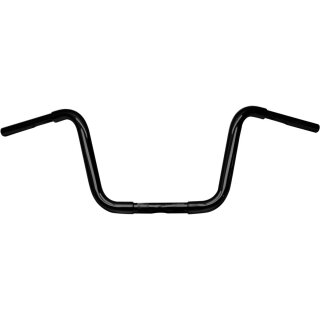310 Fat Ape Hanger Handlebar with 1 1/4" Clamp Diameter Black 1 1/4" Powder Coated