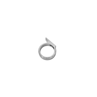 Hyper-Force Radical Gauge Polished Mounting Ring, Smooth