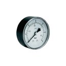 Air pressure gauge 40 mm ø fitting G1/8 backside...